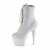 Pleaser - ADORE1020LG Bottes de plateforme, Pole dance chaussures - Chaussures de pole dance - Blanc Product image